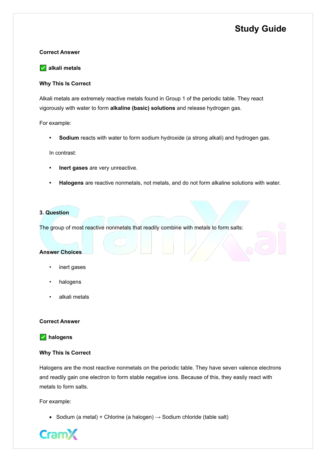 Chemistry - Elements - Page 5 preview image