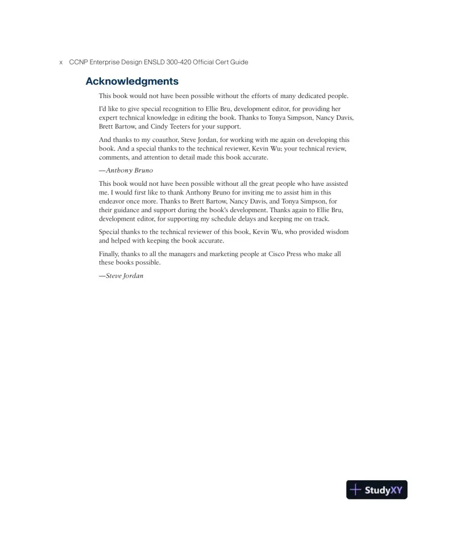 CCNP Enterprise Design ENSLD 300-420 Official Cert Guide (2024), page 12