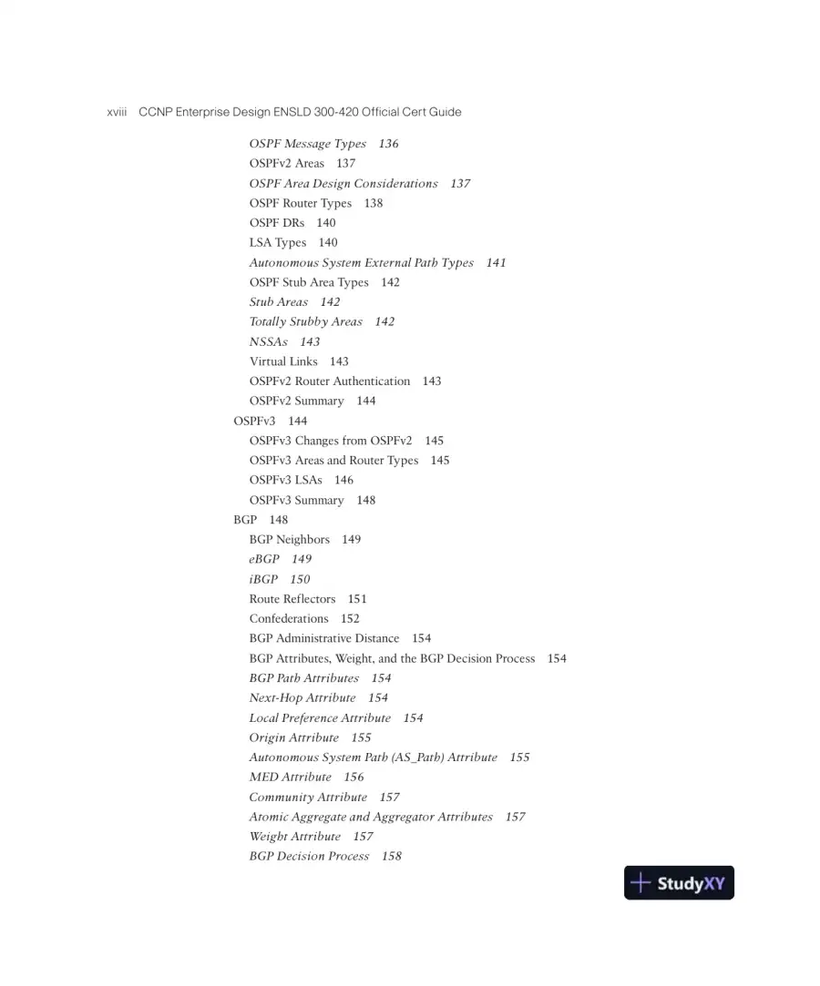 CCNP Enterprise Design ENSLD 300-420 Official Cert Guide (2024), page 20