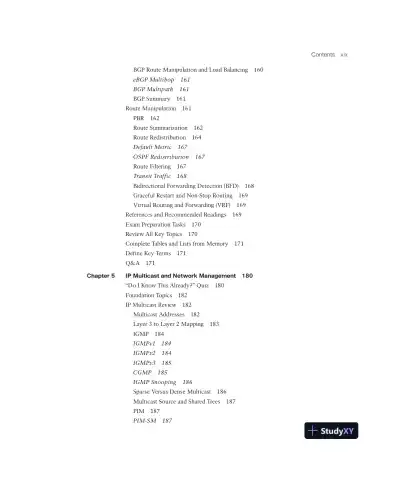 CCNP Enterprise Design ENSLD 300-420 Official Cert Guide (2024) - Page 21 preview image
