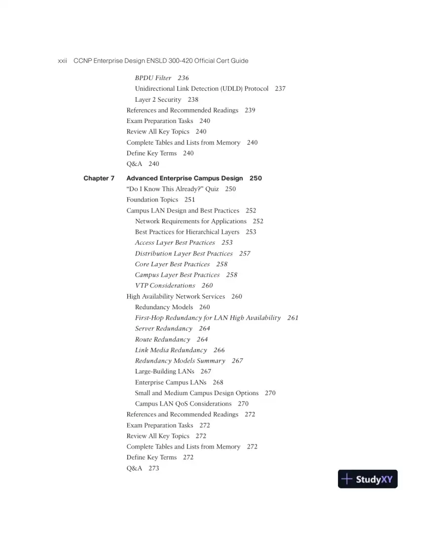 CCNP Enterprise Design ENSLD 300-420 Official Cert Guide (2024), page 24