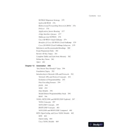 CCNP Enterprise Design ENSLD 300-420 Official Cert Guide (2024) - Page 29 preview image