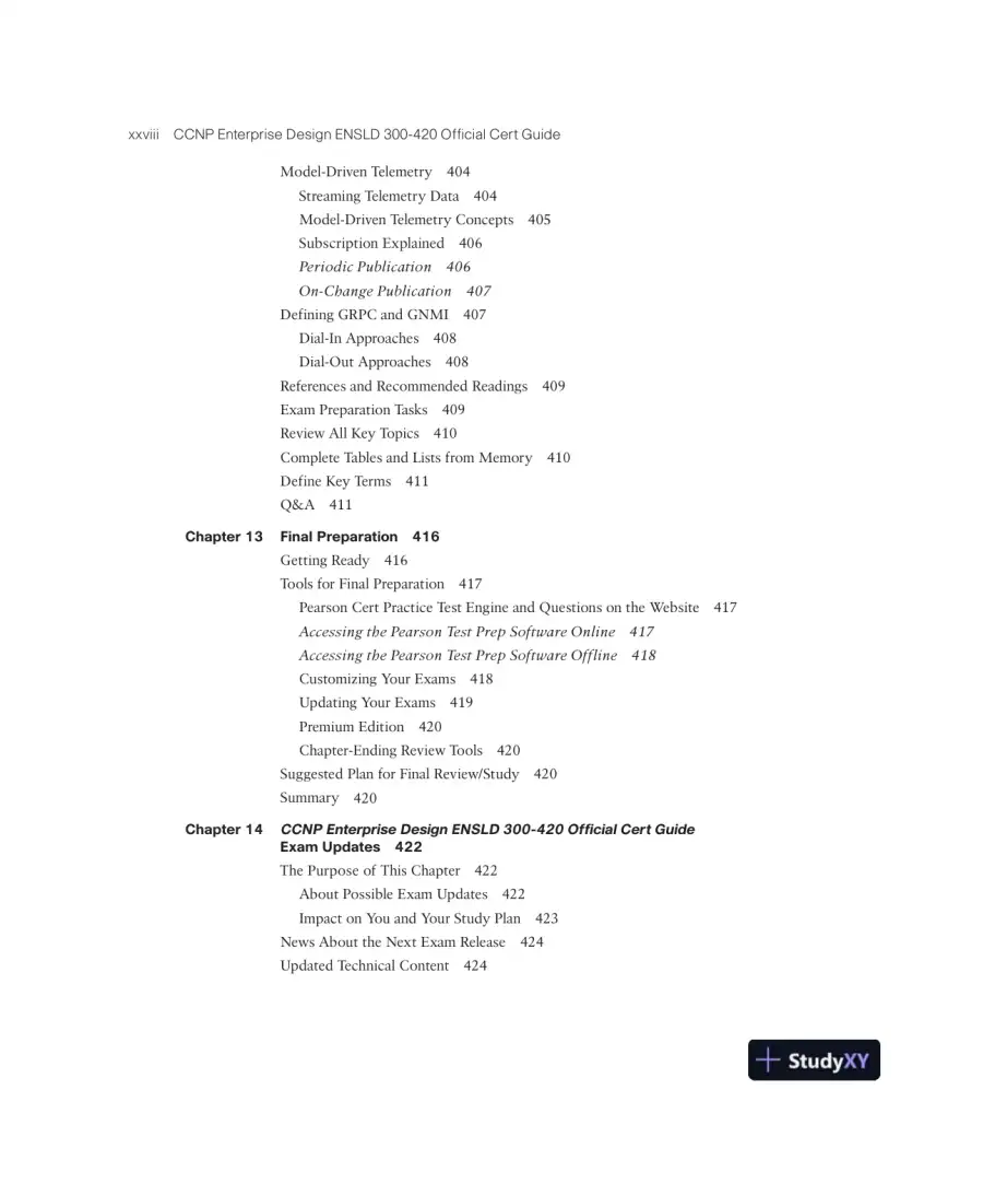 CCNP Enterprise Design ENSLD 300-420 Official Cert Guide (2024), page 30