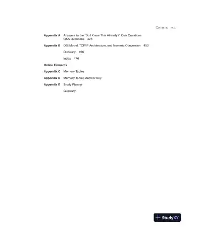 CCNP Enterprise Design ENSLD 300-420 Official Cert Guide (2024) - Page 31 preview image
