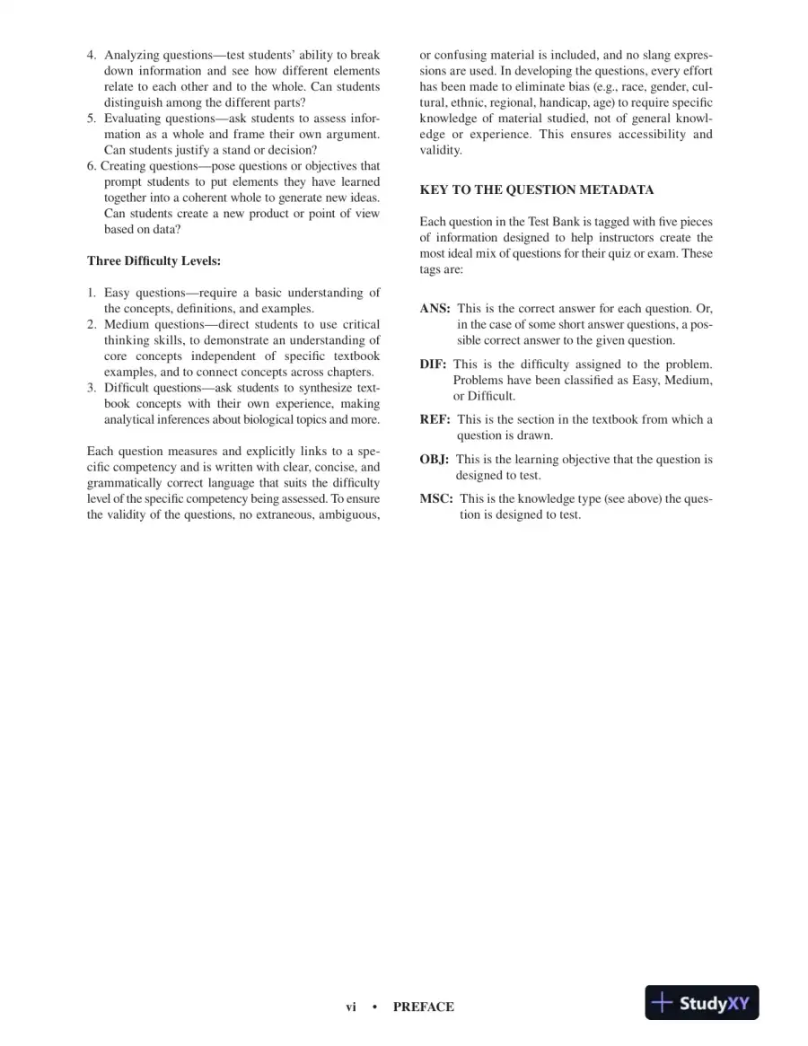 Test Bank For Organic Chemistry, 5th Edition, page 6