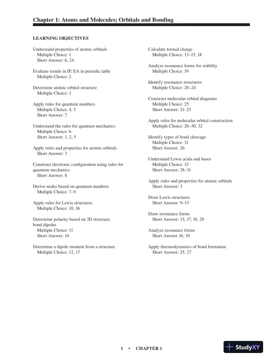 Test Bank For Organic Chemistry, 5th Edition, page 7