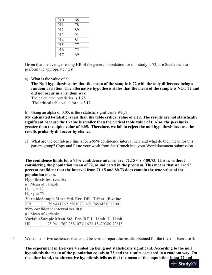 Statistical Analysis and Hypothesis Testing: A Comprehensive Study of t-tests, ANOVA, and Probability Calculations, page 3