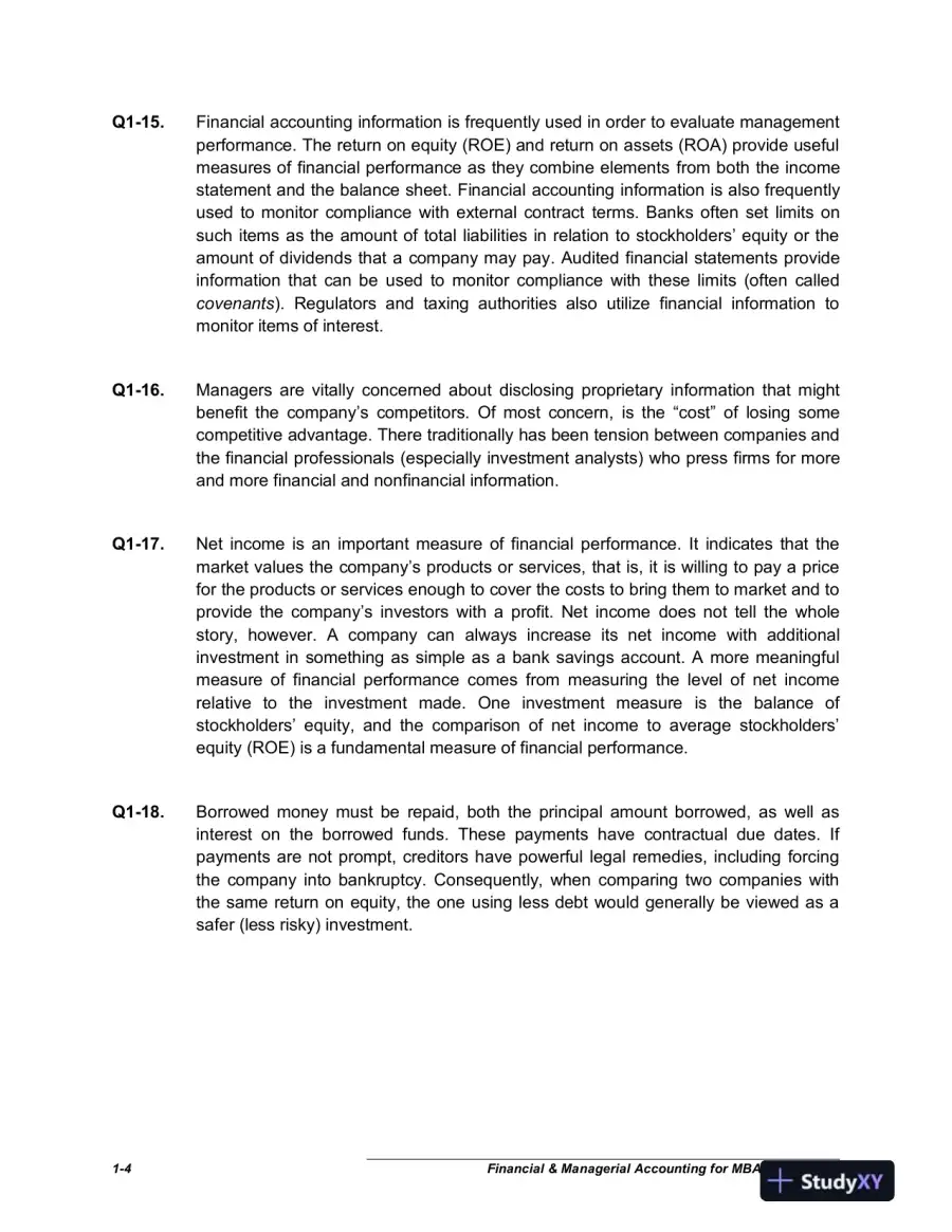 Financial And Managerial Accounting For MBAs, 4th Edition Solution Manual, page 5