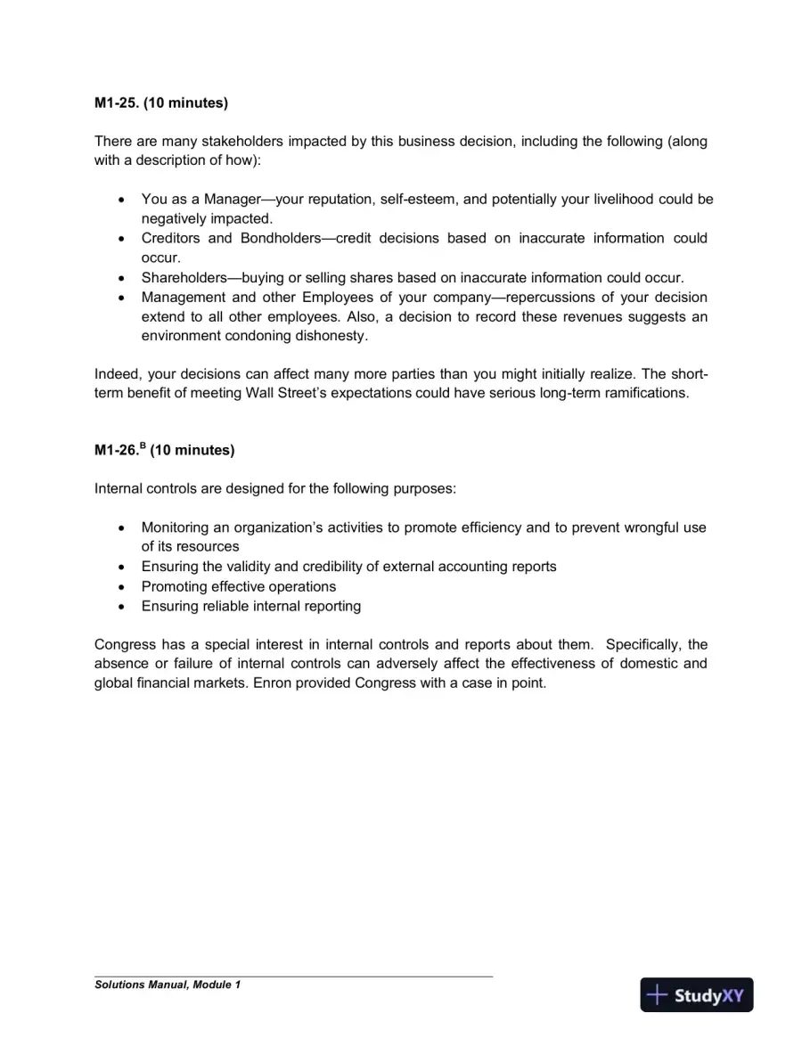 Financial And Managerial Accounting For MBAs, 4th Edition Solution Manual, page 8