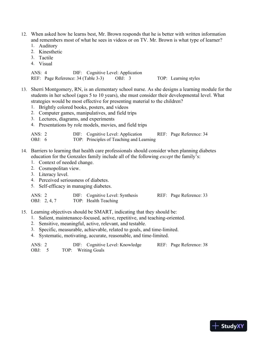 Community-Based Nursing: An Introduction, 3rd Edition Test Bank, page 13