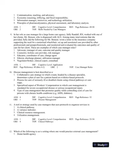 Community-Based Nursing: An Introduction, 3rd Edition Test Bank - Page 16 preview image