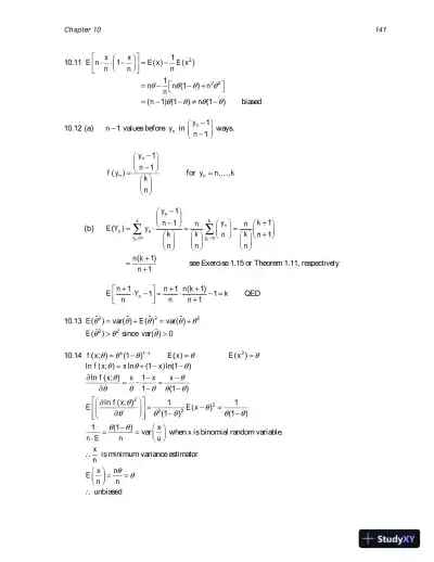Solution Manual for Mathematical Statistics with Applications, 8th Edition - Page 13 preview image