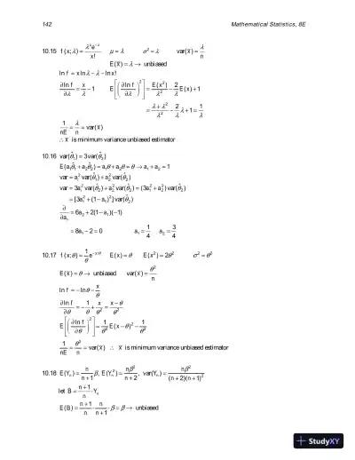 Solution Manual for Mathematical Statistics with Applications, 8th Edition - Page 14 preview image