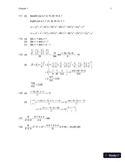 Solution Manual for Mathematical Statistics with Applications, 8th Edition - Page 6 preview image