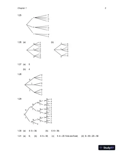 Solution Manual for Mathematical Statistics with Applications, 8th Edition - Page 8 preview image