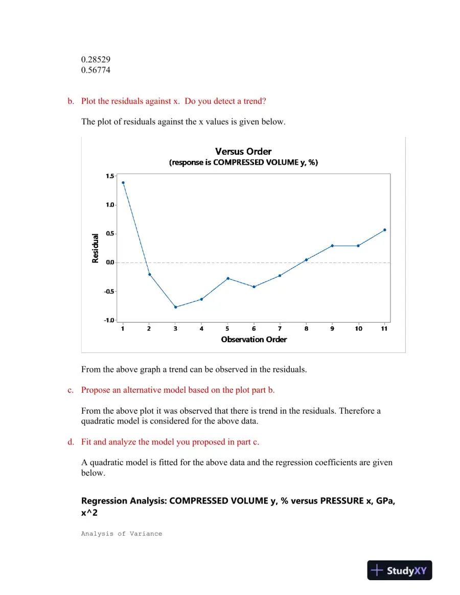 Analysis of Regression Models and Residual Diagnostics in Various Real-World Applications, page 3