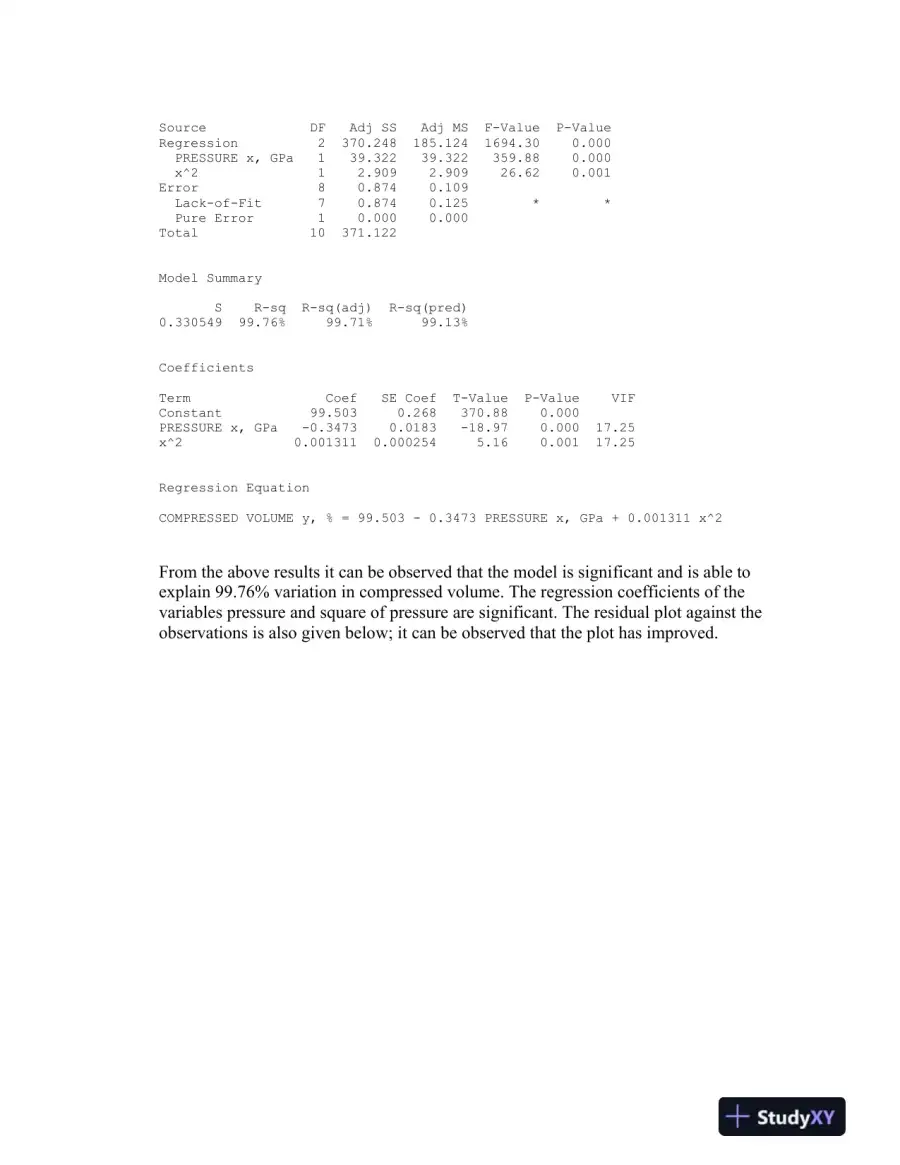 Analysis of Regression Models and Residual Diagnostics in Various Real-World Applications, page 4