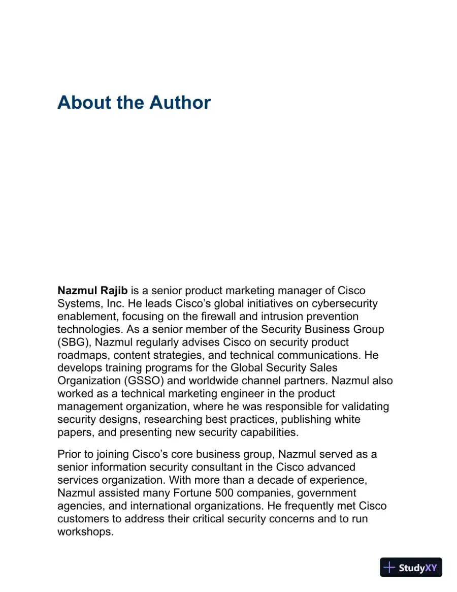CCNP Security Cisco Secure Firewall and Intrusion Prevention System (2022), page 11