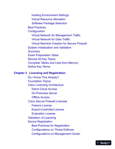 CCNP Security Cisco Secure Firewall and Intrusion Prevention System (2022) - Page 20 preview image