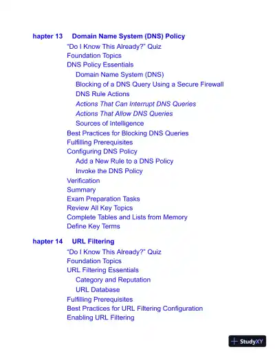 CCNP Security Cisco Secure Firewall and Intrusion Prevention System (2022) - Page 27 preview image