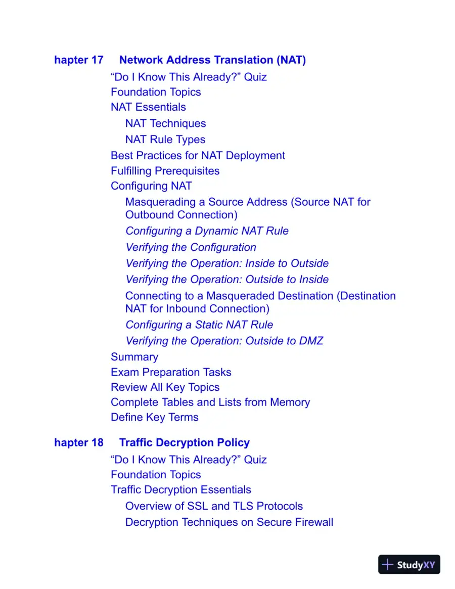 CCNP Security Cisco Secure Firewall and Intrusion Prevention System (2022), page 30
