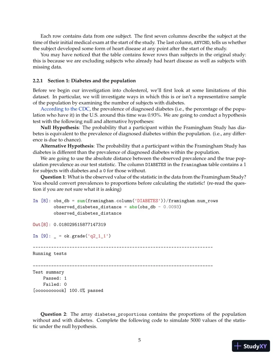Nutrition Project 2 Practice Exam with Answers (49 Solved Questions), page 6