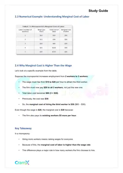 Economics - Labor Market - Page 4 preview image