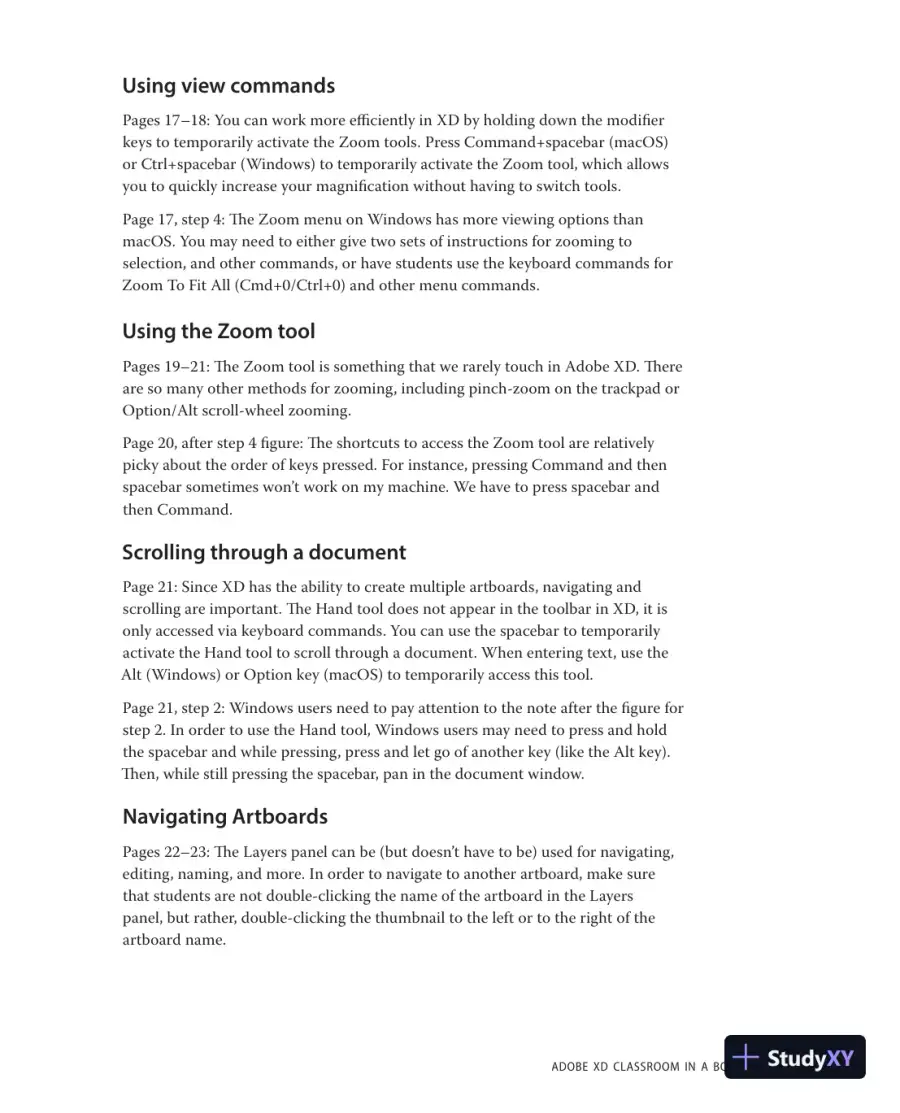 Lecture Notes for Adobe XD Classroom in a Book (2020 release), page 10