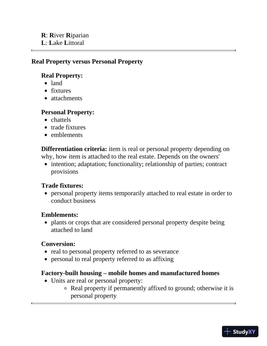 California Real Estate License Express: All-in-One Review and Testing (2020), page 14