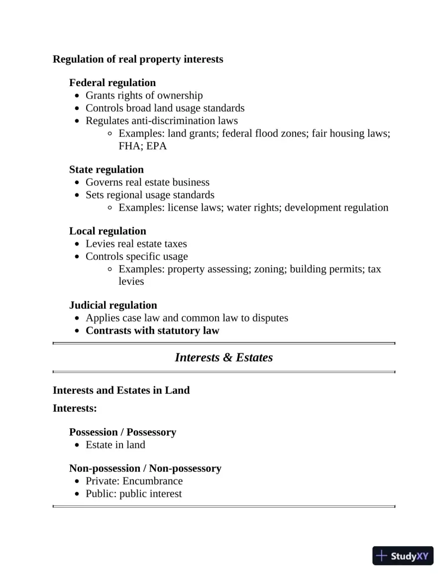 California Real Estate License Express: All-in-One Review and Testing (2020), page 15