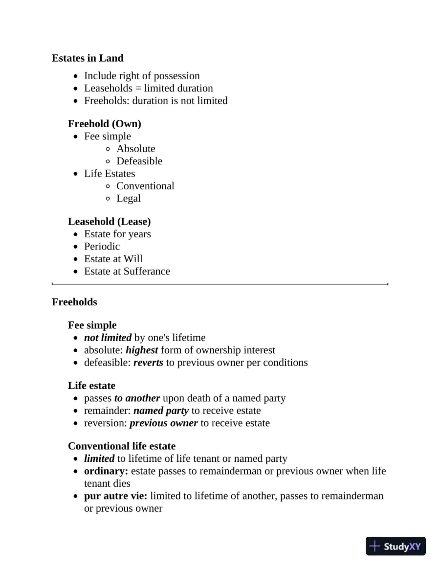 California Real Estate License Express: All-in-One Review and Testing (2020), page 16