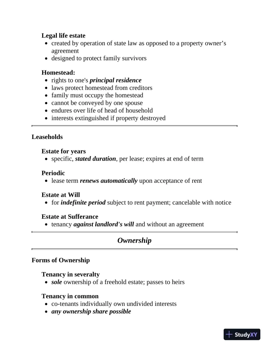 California Real Estate License Express: All-in-One Review and Testing (2020), page 17