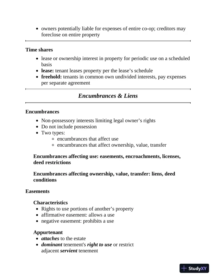 California Real Estate License Express: All-in-One Review and Testing (2020), page 20