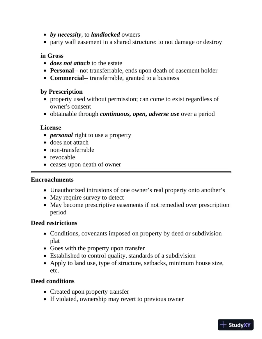 California Real Estate License Express: All-in-One Review and Testing (2020), page 21