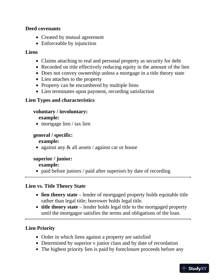 California Real Estate License Express: All-in-One Review and Testing (2020), page 22