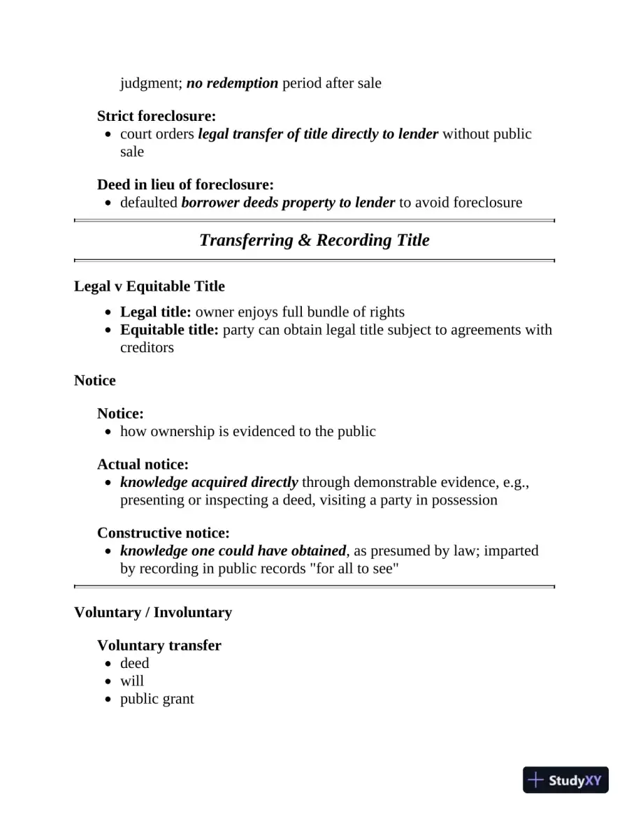 California Real Estate License Express: All-in-One Review and Testing (2020), page 24