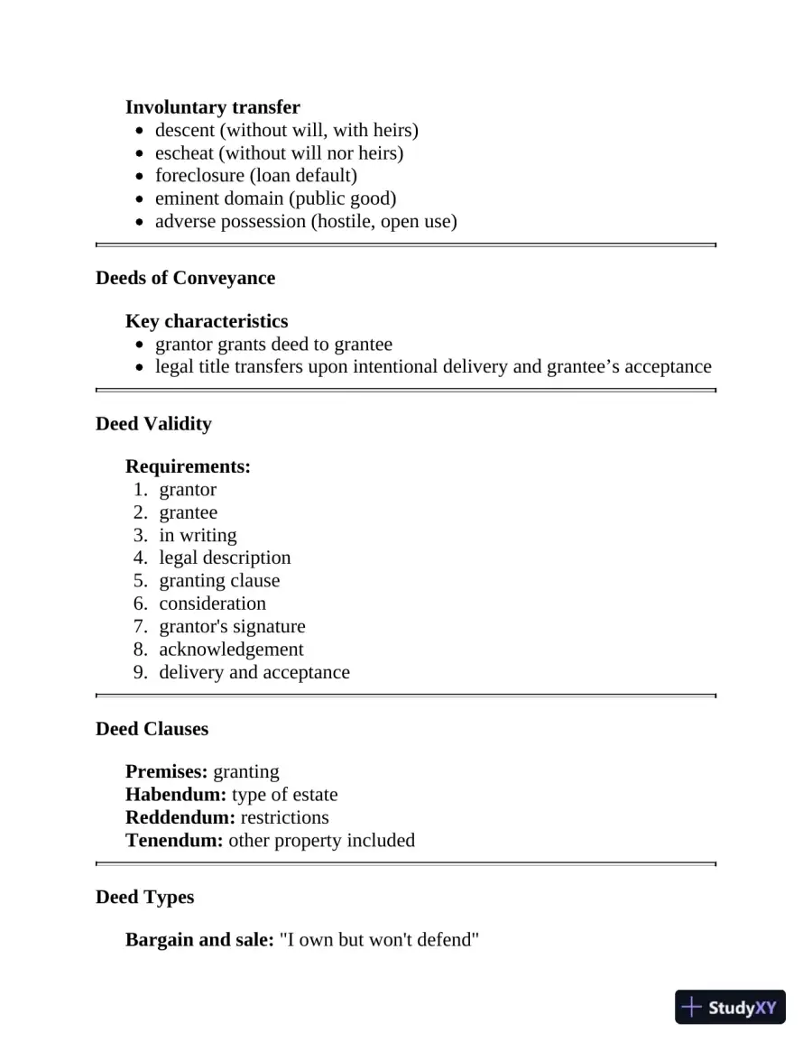 California Real Estate License Express: All-in-One Review and Testing (2020), page 25
