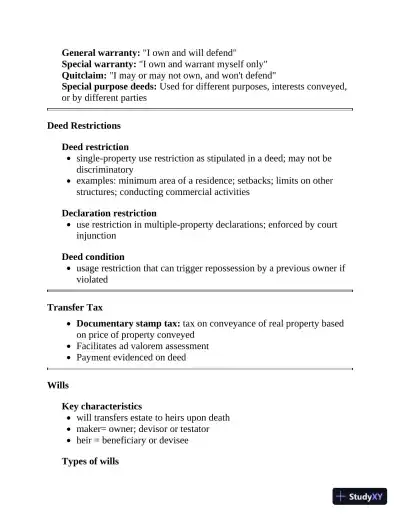 California Real Estate License Express: All-in-One Review and Testing (2020) - Page 26 preview image