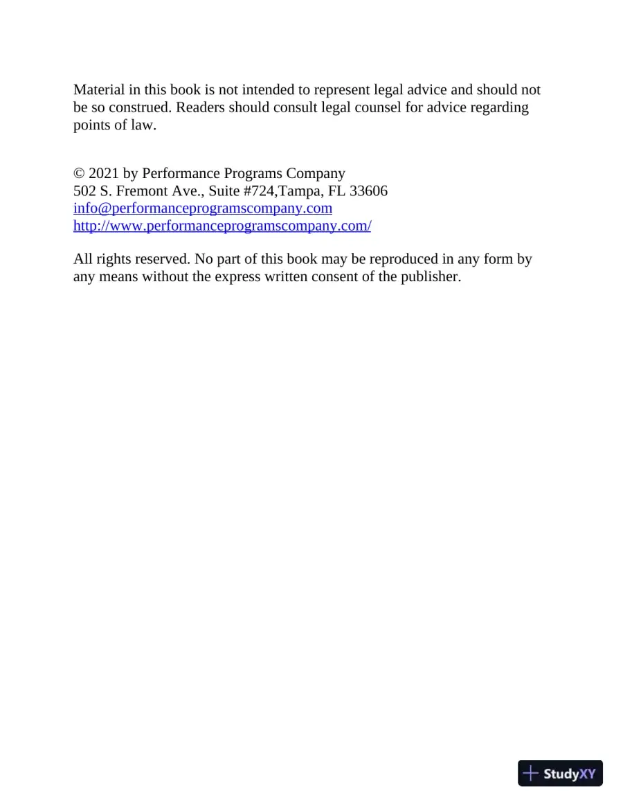 California Real Estate License Express: All-in-One Review and Testing (2020), page 4