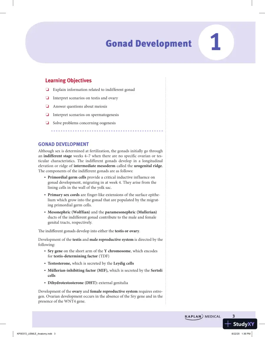 Kaplan Medical USMLE Step 1 Lecture Notes (2021), page 15