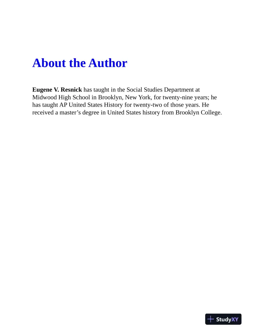 AP U.S. History Premium, 2024: 5 Practice Tests + Comprehensive Review + Online Practice (2023), page 7