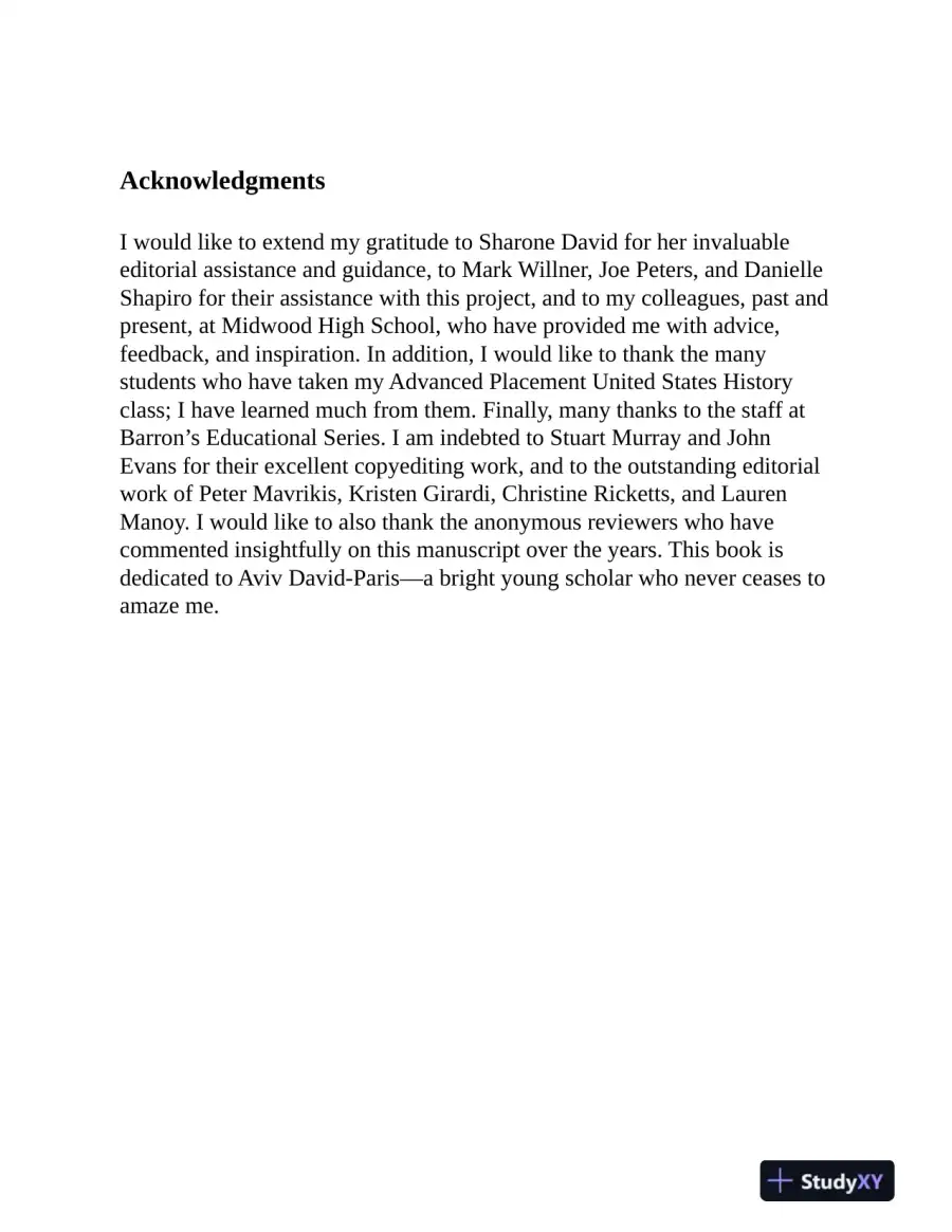AP U.S. History Premium, 2024: 5 Practice Tests + Comprehensive Review + Online Practice (2023), page 8