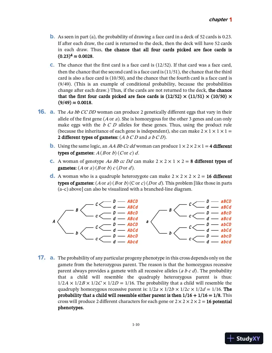Solution Manual For Genetics: From Genes to Genomes,, 7th Edition, page 11