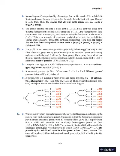 Solution Manual For Genetics: From Genes to Genomes,, 7th Edition - Page 11 preview image