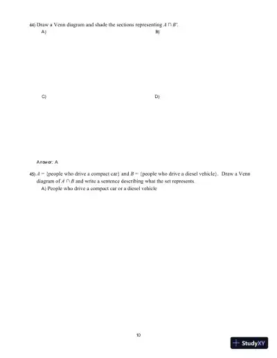 Test Bank For Math in Our World, 4th Edition - Page 19 preview image