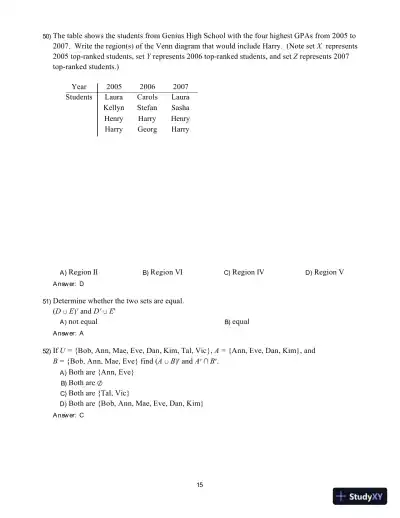 Test Bank For Math in Our World, 4th Edition - Page 24 preview image