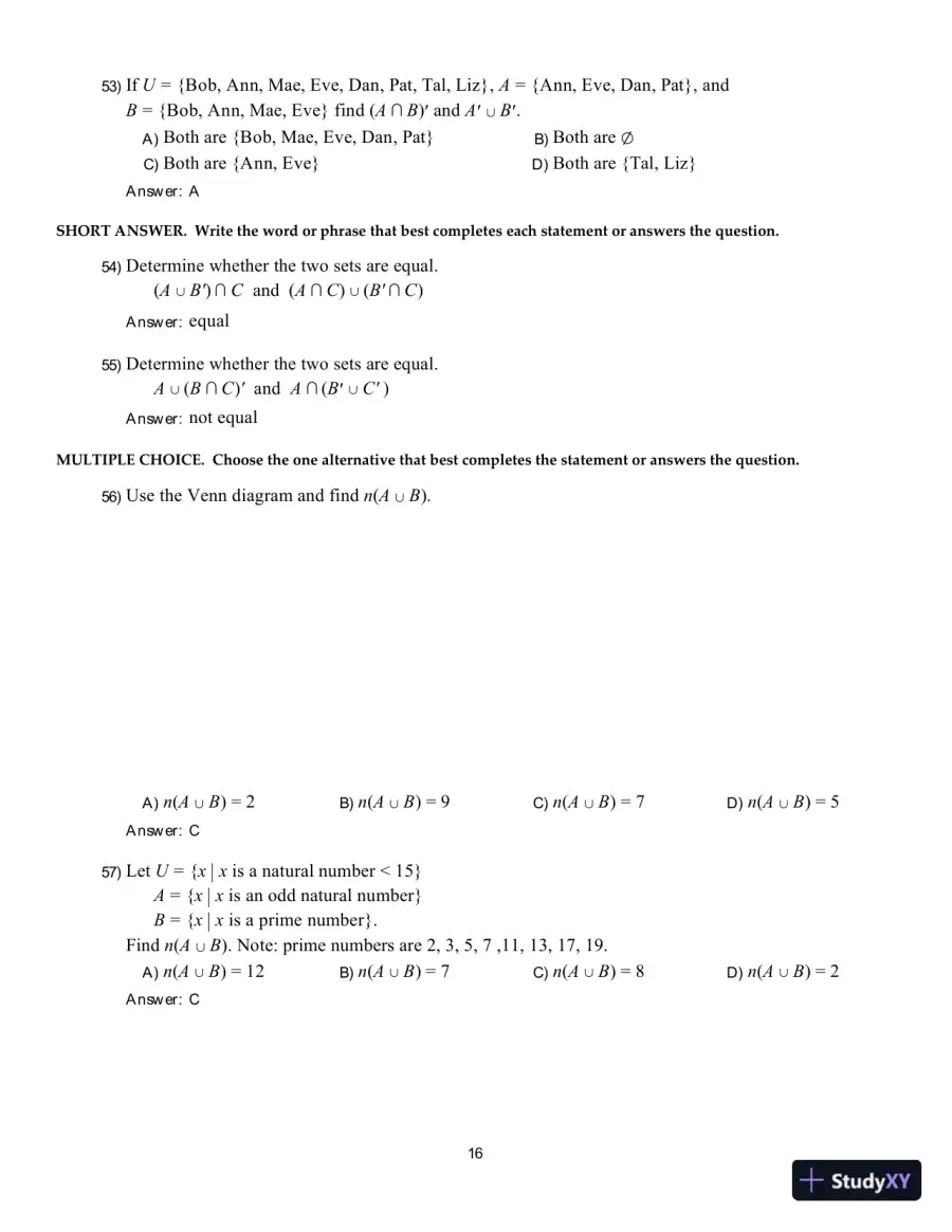 Test Bank For Math in Our World, 4th Edition, page 25