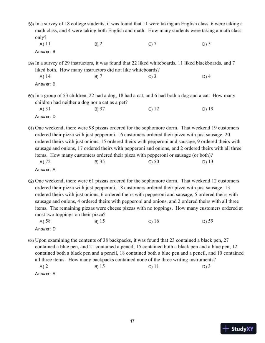 Test Bank For Math in Our World, 4th Edition, page 26