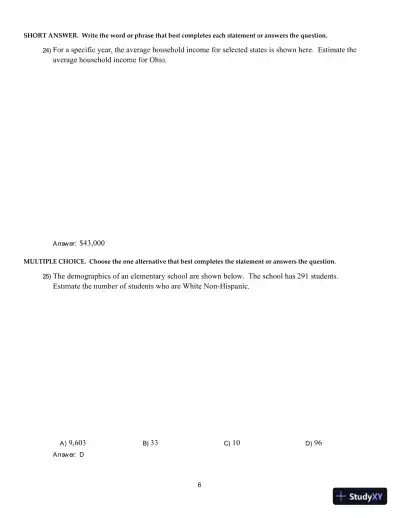 Test Bank For Math in Our World, 4th Edition - Page 7 preview image