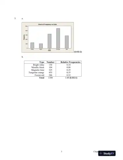 Basic Statistics For Business And Economics, First Canadian Edition Solution Manual - Page 7 preview image